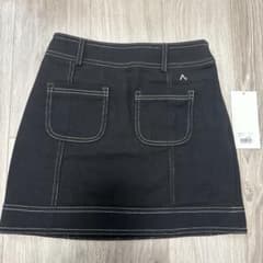 andmary アンドマリー　baby ribbon mini skirt ANDMARY】Baby ribbon mini skirt