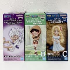 ワンピース ワールドコレクタブルフィギュア 3種セット　ルフィ　ボニー　ルージュ
