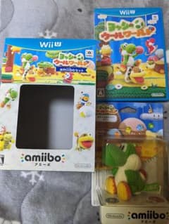 ヨッシーウールワールド amiiboセット　あみぐるみヨッシーのサムネイル