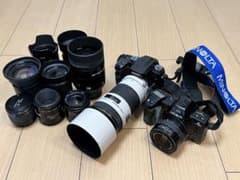 ソニーα 100＋MINOLTA ＋80-200 f2.8G その他レンズ多数 ソニーα 100＋MINOLTA ＋80-200 f2.8G その他レンズ多数 - メルカリ
