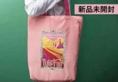 [신품 미개봉]튤립 로즈 위키드 에코백 그린다 엘파바