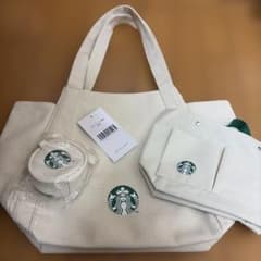 スターバックス2025福袋　バッグ、ポーチなど3点のサムネイル