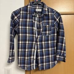 ZARA BOYS 체크 무늬 긴팔 셔츠 128cm