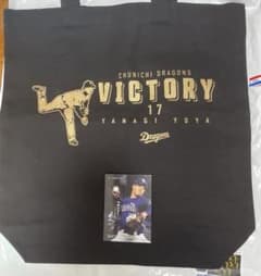 中日ドラゴンズ 柳裕也 トートバッグ カード　巾着袋 セットのサムネイル