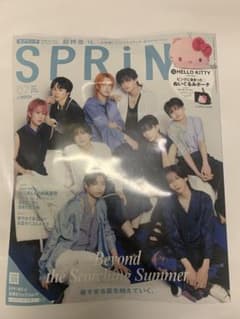 SPRiNG 7月号 特別付録 ハローキティ ぬいぐるみポーチ2個セットのサムネイル