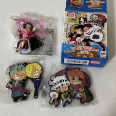 ワンピース　ラバーマスコット バディコレ　フィギュアキーホルダー
