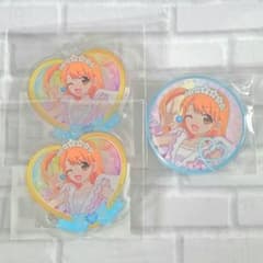 プリティーリズム まるくじ りずむ 缶バッジ アクリル キーホルダー 15
