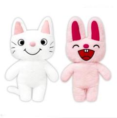 ノンタンふわふわBIGぬいぐるみ２　ノンタン&うさぎさん