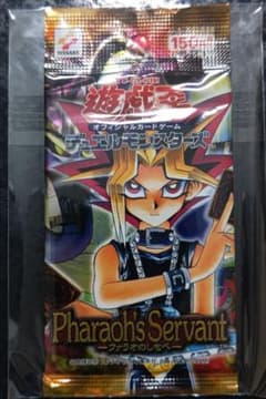 あ*じ様 【遊戯王】ファラオのしもべ　未開封 5パック 遊戯王 未開封BOX ファラオの遺産 シュリンク破れ有り 1BOXの通販 土日