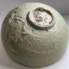 16世紀　高麗青磁　鉢　タカチ　直径約19cm 東N7-1029① 16世紀 高麗青磁 鉢 タカチ 直径約19cm 東N7-1029①