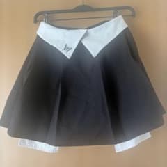 アベイル　Y2K蝶々刺繍入り プリーツミニスカート インパン付きのサムネイル