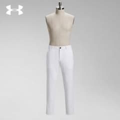 UNDER ARMOUR ゴルフパンツ 32/36 ホワイト ストレッチ