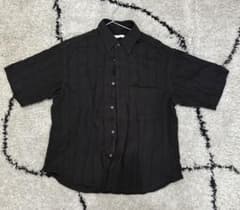 WYM LIDNM GAUZE MESH CHECK シャツ Sのサムネイル