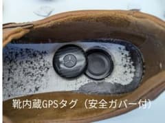 靴内蔵GPSタグ（安全ガバー付）のサムネイル