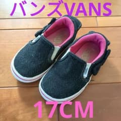 17CM  VANS バンズ　リボン　スリッポン　スニーカー　17cmのサムネイル
