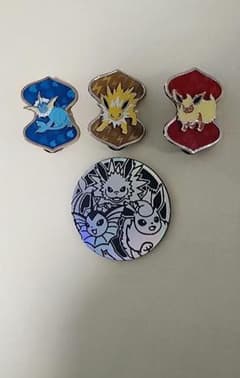 ポケモン　夏ポケカ　ピンバッジ　ジャンボメダルのサムネイル