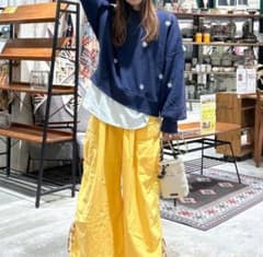 niko and...花刺繍ネイビースウェットのサムネイル