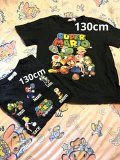 SUPER MARIO スーパーマリオ Tシャツ 2枚セットのサムネイル