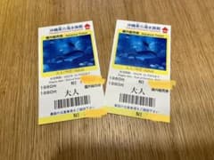 美ら海水族館　大人　2枚のサムネイル