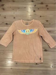 ゴーヘンプ　gohemp 5部丈Tシャツ　Sサイズのサムネイル