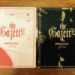 the GazettE SHOXX FiLE➕DECADE パンフレットのサムネイル