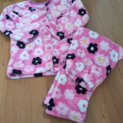 ⑤水通しのみモコモコ花柄パジャマのサムネイル