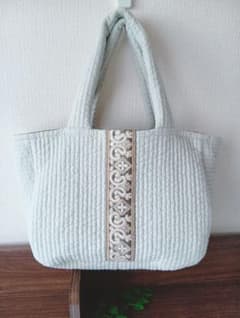 ヌビバッグ インド刺繍 ハンドバッグ 大人可愛い 韓国風 ハンドメイド