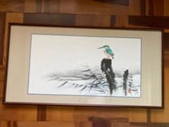 優山「川蝉」リトグラフです。 優山「川蝉」リトグラフです。 - メルカリ