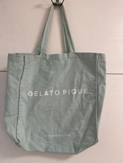 GELATO PIQUE トートバッグ　アイスブルー　ポーチ付きのサムネイル