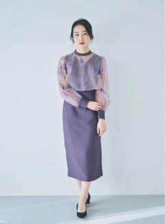 岩間恵　シュノン　フラワーフロッキーセットワンピース 岩間恵 シュノン フラワーフロッキーセットワンピース - メルカリ