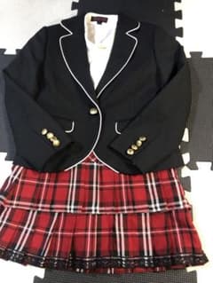 DECORA PINKY'S スーツ・ブレザー 黒・赤のサムネイル
