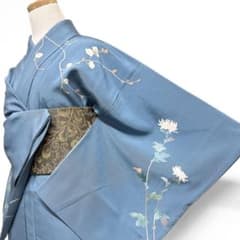 訪問着 フルセット 松 京加賀友禅 芳翠 幸せを待つ パールトーン加工