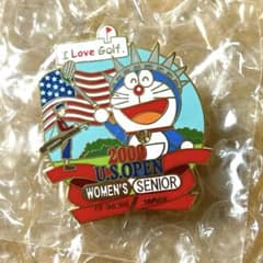 ドラえもん 全米オープンゴルフピンバッジ 2009年 - メルカリ