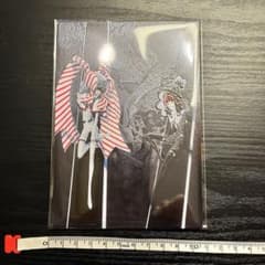 永野護デザイン展 木製ポストカード Twin Bar ファイブスター物語