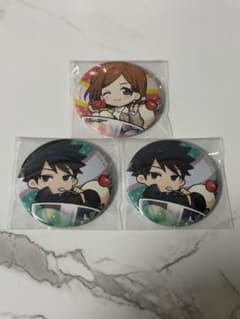 Jujutsu Kaisen Can Badge Set of 3 Nobara Kugisaki Megumi Fushiguro