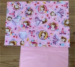 小さなプリンセスソフィア　ピンク無地　生地のサムネイル