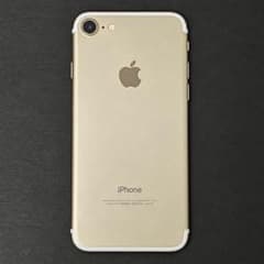 【美品】 iPhone 7 32GB ゴールド SIMフリーのサムネイル