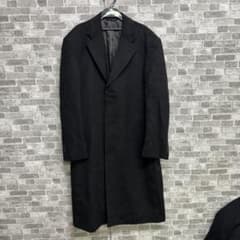 Giuliano Grossoni カシミヤ100% ウールピーコート ロング丈 - メルカリ