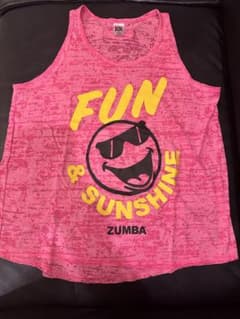 正規品ZUMBA FUN & SUNSHINE タンクトップ - メルカリ