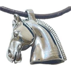 HERMES エルメス ネックレス シュバルホース チョーカー 馬 保存箱 HERMES エルメス ネックレス シュバルホース チョーカー 馬 保存箱