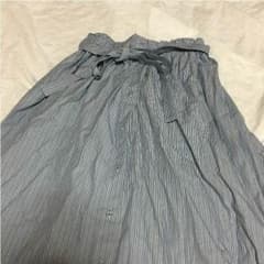 ラスト♡新品サマンサモスモス ストライプスカートりぼんつきのサムネイル