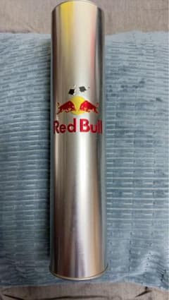 Red Bull レッドブル 円筒形 メタルケース 小物入れのサムネイル