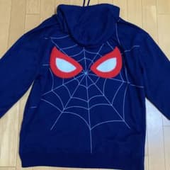 Universal Studios Japan (USJ) Spider-Man Hoodie, Navy, Size XL