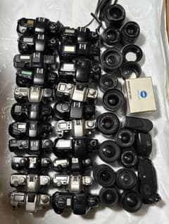 ジャンクフィルムカメラレンズまとめて canon nikon MINOLTAなど