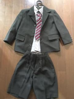 男の子 スーツ 110  4点セットのサムネイル