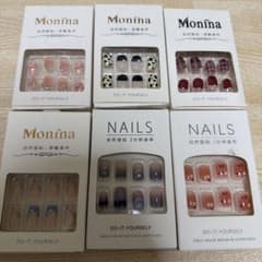 ネイルチップ 6点セットのサムネイル