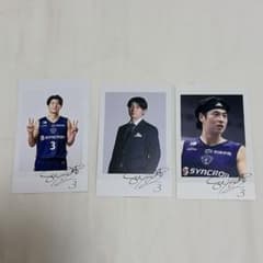 安藤誓哉 セット ビーコル　勝利時限定缶バッチ デジタルサイン入チェキ 横浜ビー・コルセアーズ 安藤誓哉選手 チェキ 3枚セット - メルカリ