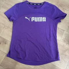 PUMA トレーニング Tシャツ XS 紫のサムネイル