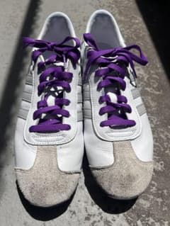 adidas country II 白×紫のサムネイル