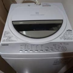 TOSHIBA 縦型洗濯機 AW-7G6 7kg 本体 - メルカリ
